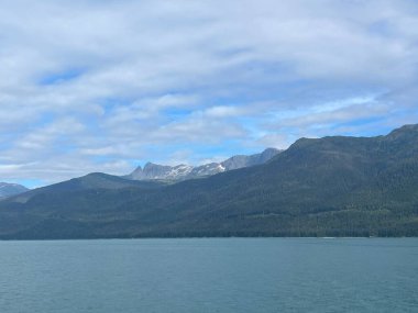 Endicott Arm manzarası, Juneau yakınlarında, Alaska 'da.