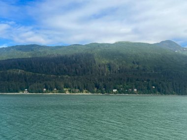 Endicott Arm manzarası, Juneau yakınlarında, Alaska 'da.