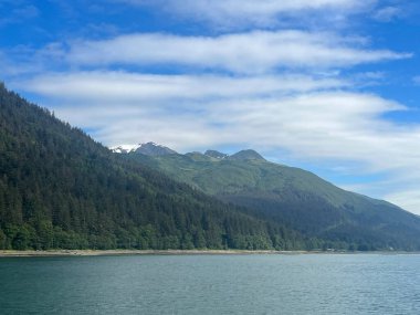 Endicott Arm manzarası, Juneau yakınlarında, Alaska 'da.