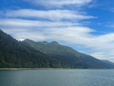 Endicott Arm manzarası, Juneau yakınlarında, Alaska 'da.