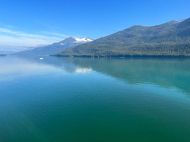 Endicott Arm manzarası, Juneau yakınlarında, Alaska 'da.