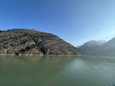 Endicott Arm manzarası, Juneau yakınlarında, Alaska 'da.