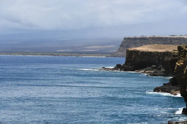 stock image View from Ka Lae, the southernmost point of the Big Island of Hawaii