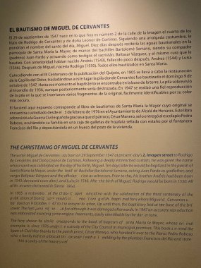 ALCALA DE HENARES, İSPAN - 14 AUG: İspanya 'da Madrid yakınlarındaki Alcala De Henares Alcala Üniversitesi' nde Duruşmacıların Şapeli, 14 Ağustos 2024.
