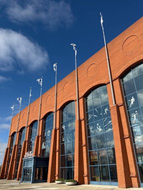 INDIANAPOLIS, In - 5 Aralık 2024 'te Indianapolis, Indiana' daki NCAA Şampiyonlar Salonu.