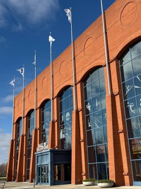 INDIANAPOLIS, In - 5 Aralık 2024 'te Indianapolis, Indiana' daki NCAA Şampiyonlar Salonu.