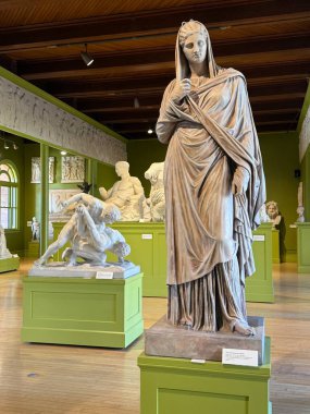 SPRINGFIELD, MA - 3 Kasım 2024 'te Springfield, Massachusetts' teki George Walter Vincent Smith Sanat Müzesi 'nde sergi.