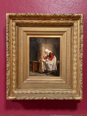 SPRINGFIELD, MA - 3 Kasım 2024 'te Springfield, Massachusetts' teki George Walter Vincent Smith Sanat Müzesi 'nde sergi.