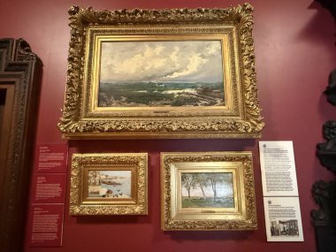 SPRINGFIELD, MA - 3 Kasım 2024 'te Springfield, Massachusetts' teki George Walter Vincent Smith Sanat Müzesi 'nde sergi.