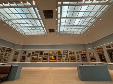 SPRINGFIELD, MA - 3 Kasım 2024 'te Springfield, Massachusetts' teki George Walter Vincent Smith Sanat Müzesi 'nde sergi.