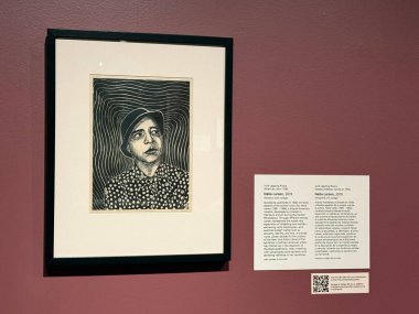 Springfield, Massachusetts 'teki Michele ve Donald DAmour Güzel Sanatlar Müzesi' nde sergi 3 Kasım 2024 'te görüldü..