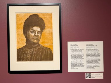 Springfield, Massachusetts 'teki Michele ve Donald DAmour Güzel Sanatlar Müzesi' nde sergi 3 Kasım 2024 'te görüldü..