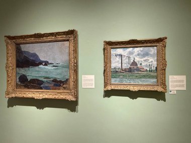 Springfield, Massachusetts 'teki Michele ve Donald DAmour Güzel Sanatlar Müzesi' nde sergi 3 Kasım 2024 'te görüldü..