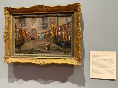 Springfield, Massachusetts 'teki Michele ve Donald DAmour Güzel Sanatlar Müzesi' nde sergi 3 Kasım 2024 'te görüldü..