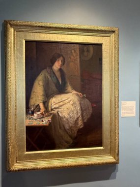 Springfield, Massachusetts 'teki Michele ve Donald DAmour Güzel Sanatlar Müzesi' nde sergi 3 Kasım 2024 'te görüldü..