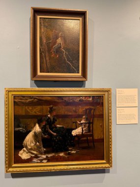 Springfield, Massachusetts 'teki Michele ve Donald DAmour Güzel Sanatlar Müzesi' nde sergi 3 Kasım 2024 'te görüldü..