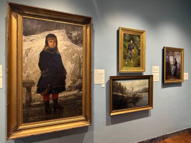 Springfield, Massachusetts 'teki Michele ve Donald DAmour Güzel Sanatlar Müzesi' nde sergi 3 Kasım 2024 'te görüldü..