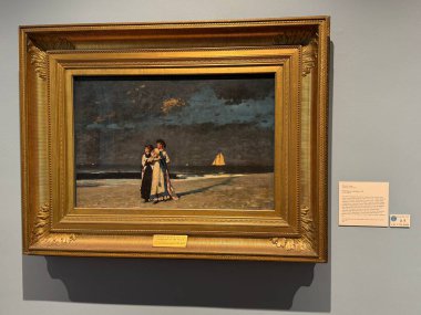 Springfield, Massachusetts 'teki Michele ve Donald DAmour Güzel Sanatlar Müzesi' nde sergi 3 Kasım 2024 'te görüldü..