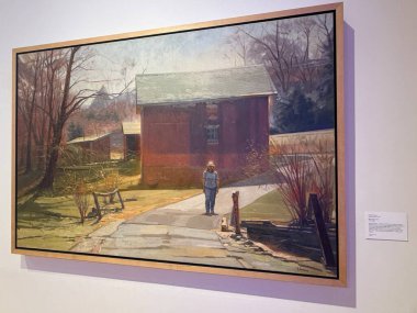 Springfield, Massachusetts 'teki Michele ve Donald DAmour Güzel Sanatlar Müzesi' nde sergi 3 Kasım 2024 'te görüldü..