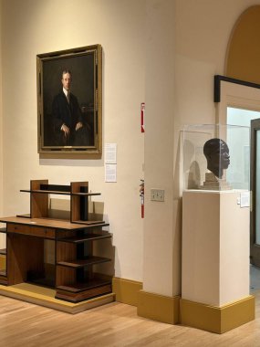 Springfield, Massachusetts 'teki Michele ve Donald DAmour Güzel Sanatlar Müzesi' nde sergi 3 Kasım 2024 'te görüldü..