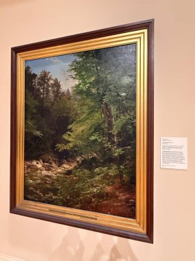 Springfield, Massachusetts 'teki Michele ve Donald DAmour Güzel Sanatlar Müzesi' nde sergi 3 Kasım 2024 'te görüldü..