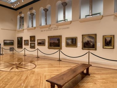 Springfield, Massachusetts 'teki Michele ve Donald DAmour Güzel Sanatlar Müzesi' nde sergi 3 Kasım 2024 'te görüldü..