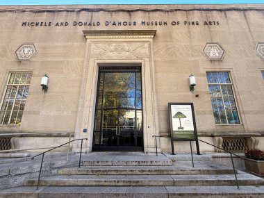 SPRINGFIELD, MA - 3 Kasım 2024 'te Springfield, Massachusetts' te Michele ve Donald DAmour Güzel Sanatlar Müzesi 'nde görüldü..