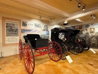 SPRINGFIELD MA - 3 NoV: 3 Kasım 2024 'te Massachusetts Springfield Tarih Müzesinde görüldüğü gibi.