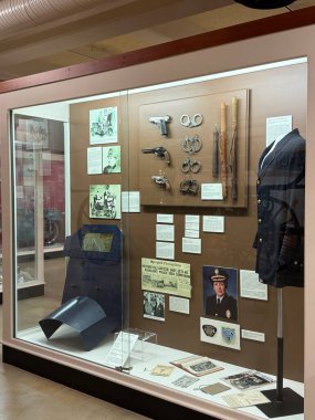 SPRINGFIELD MA - 3 NoV: 3 Kasım 2024 'te Massachusetts Springfield Tarih Müzesinde görüldüğü gibi.