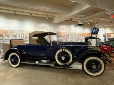 SPRINGFIELD MA - 3 NoV: 3 Kasım 2024 'te Massachusetts Springfield Tarih Müzesinde görüldüğü gibi.