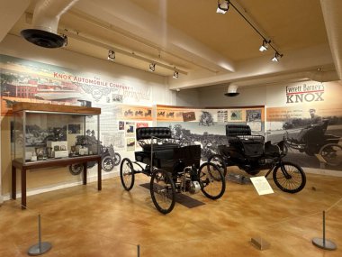 SPRINGFIELD MA - 3 NoV: 3 Kasım 2024 'te Massachusetts Springfield Tarih Müzesinde görüldüğü gibi.