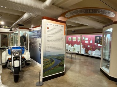 SPRINGFIELD MA - 3 NoV: 3 Kasım 2024 'te Massachusetts Springfield Tarih Müzesinde görüldüğü gibi.