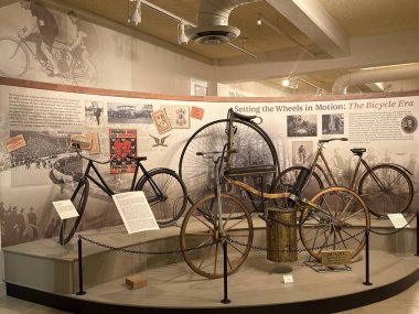 SPRINGFIELD MA - 3 NoV: 3 Kasım 2024 'te Massachusetts Springfield Tarih Müzesinde görüldüğü gibi.