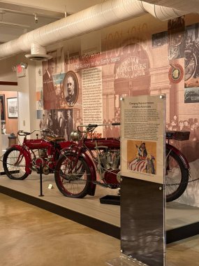 SPRINGFIELD MA - 3 NoV: 3 Kasım 2024 'te Massachusetts Springfield Tarih Müzesinde görüldüğü gibi.