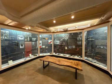 SPRINGFIELD MA - 3 NoV: 3 Kasım 2024 'te Massachusetts Springfield Tarih Müzesinde görüldüğü gibi.