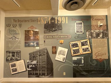 SPRINGFIELD MA - 3 NoV: 3 Kasım 2024 'te Massachusetts Springfield Tarih Müzesinde görüldüğü gibi.