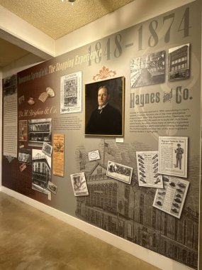 SPRINGFIELD MA - 3 NoV: 3 Kasım 2024 'te Massachusetts Springfield Tarih Müzesinde görüldüğü gibi.