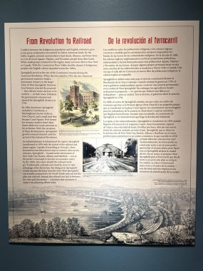 SPRINGFIELD MA - 3 NoV: 3 Kasım 2024 'te Massachusetts Springfield Tarih Müzesinde görüldüğü gibi.