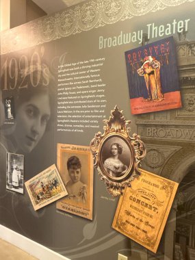 SPRINGFIELD MA - 3 NoV: 3 Kasım 2024 'te Massachusetts Springfield Tarih Müzesinde görüldüğü gibi.