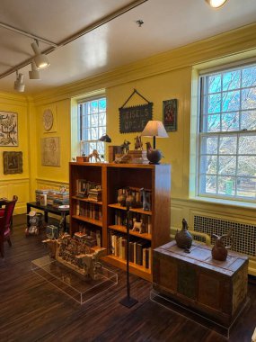 SPRINGFIELD MA - 3 Kasım 2024 'te Springfield, Massachusetts' teki The Amazing World of Dr Seuss Museum 'da görüldüğü gibi.