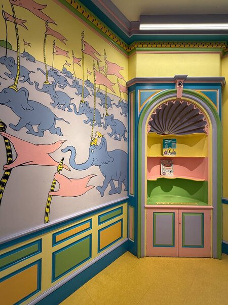 SPRINGFILD MA - NOV 3: Exhibit at The Amazing World of Dr Seuss Museum in Springfield, Massachusetts, as seen on Nov 3, 2024.