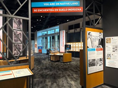 St. Paul, MN 'deki Minnesota Bilim Müzesi' nde 21 Nisan 2024 'te görülen 