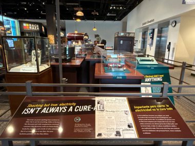 ST Paul, MN - 21 Nisan 2024 'te St. Paul, MN' deki Minnesota Bilim Müzesi 'nde sergi.