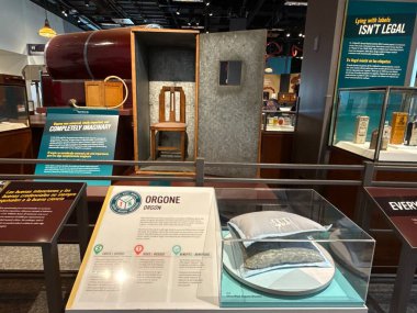 ST Paul, MN - 21 Nisan 2024 'te St. Paul, MN' deki Minnesota Bilim Müzesi 'nde sergi.