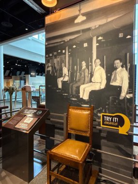 ST Paul, MN - 21 Nisan 2024 'te St. Paul, MN' deki Minnesota Bilim Müzesi 'nde sergi.