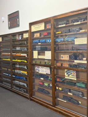 St. Paul, Minnesota 'daki Twin City Model Demiryolu Müzesi' nde sergi 21 Nisan 2025 'te görüldü..