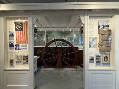 ROCHESTER, MN - 22 Nisan 2025 'te Rochester, Minnesota' daki Mayo Kliniğindeki Miras Salonu.