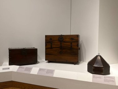 MINNEAPOLIS MN - 23 Nisan 2025 'te Minneapolis' teki Minnesota Üniversitesi 'ndeki Weisman Sanat Üniversitesi' nde sergi.