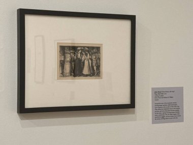 MINNEAPOLIS MN - 23 Nisan 2025 'te Minneapolis' teki Minnesota Üniversitesi 'ndeki Weisman Sanat Üniversitesi' nde sergi.