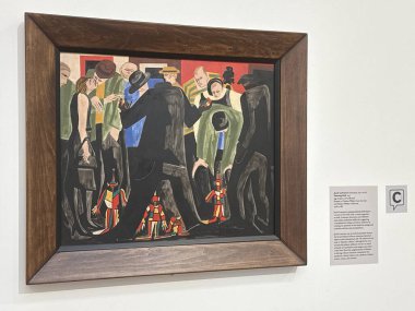 MINNEAPOLIS MN - 23 Nisan 2025 'te Minneapolis' teki Minnesota Üniversitesi 'ndeki Weisman Sanat Üniversitesi' nde sergi.